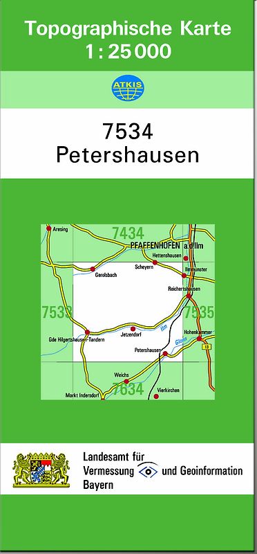 TK25 7534 Petershausen