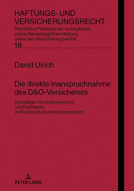 Die direkte Inanspruchnahme des D&O-Versicherers