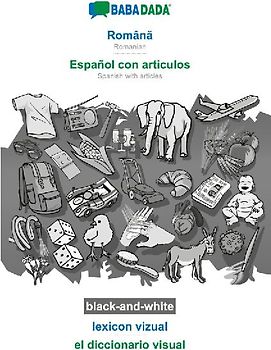 Român¿ - Español con articulos, lexicon vizual, BW