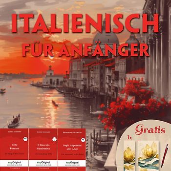 Italienisch für Anfänger (3 Bücher + Audio-Online + exklusive Extras) - Frank-Lesemethode