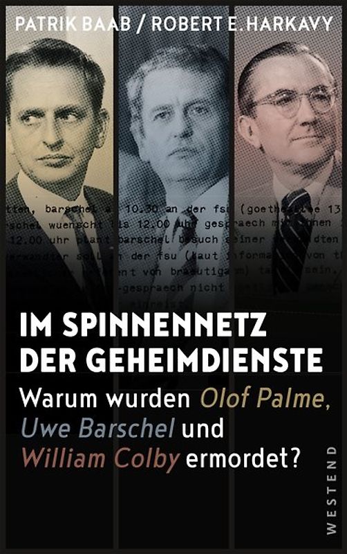 Im Spinnennetz der Geheimdienste. Warum wurden Uwe Barschel, Olof Palme und William Colby ermordet?