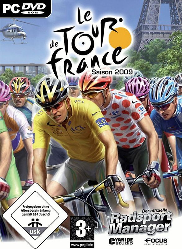 Tour de France Saison 2009 - Der offizielle Radsport Manager PC Spiele
