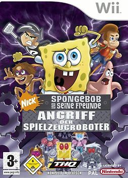 SpongeBob und seine Freunde:Angriff der Spielzeugroboter Nintendo Wii