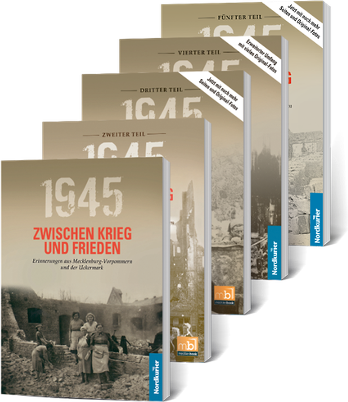 Buchset "1945. Zwischen Krieg und Frieden"