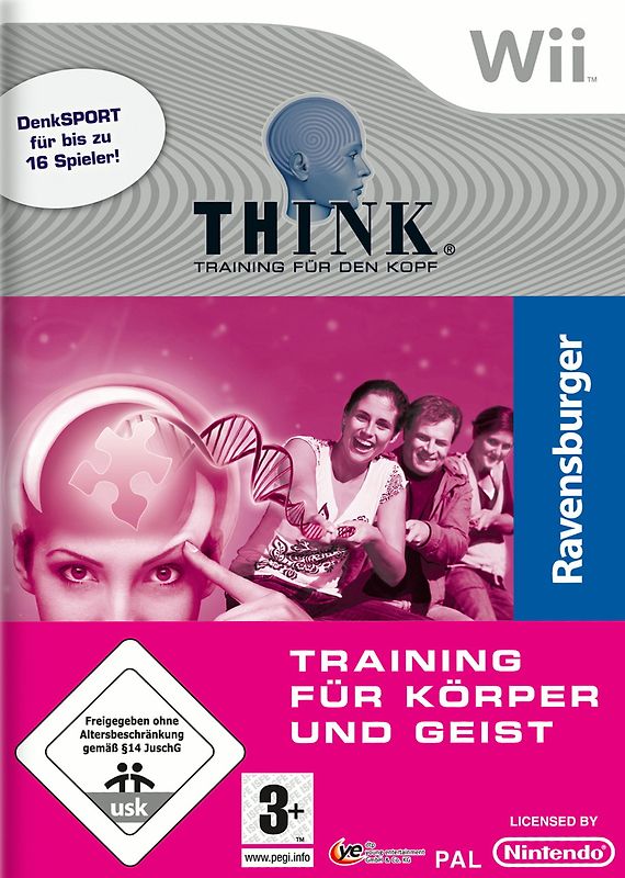 Think - Training für Körper und Geist Nintendo Wii