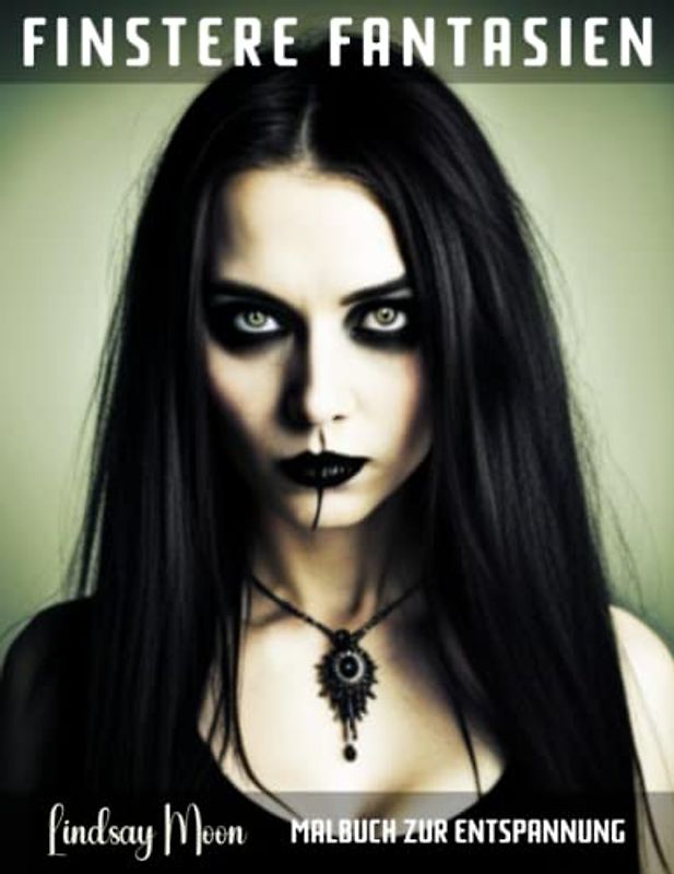 Finstere Fantasien: Malbuch zur Entspannung | 50 Einzigartige Gothic Horror Halloween Motive | Tauche ein in eine Welt voller Schrecken und erschaffe deine eigenen Albtraum-Szenarien