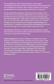 A Dictionary of Social Research Methodology