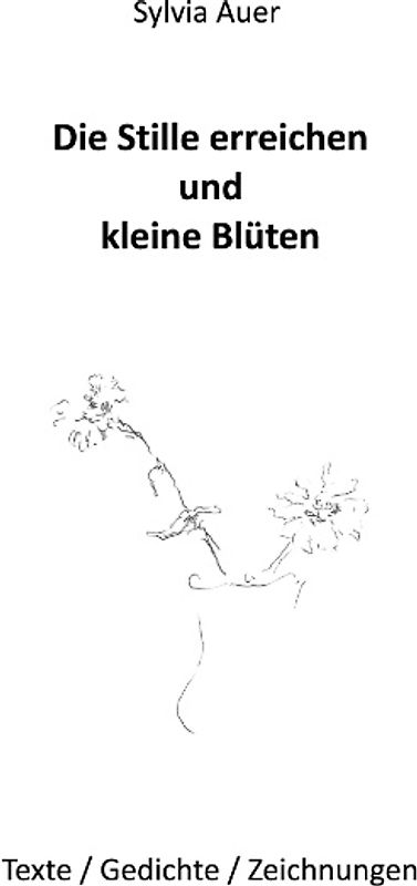 Die Stille erreichen und kleine Blüten