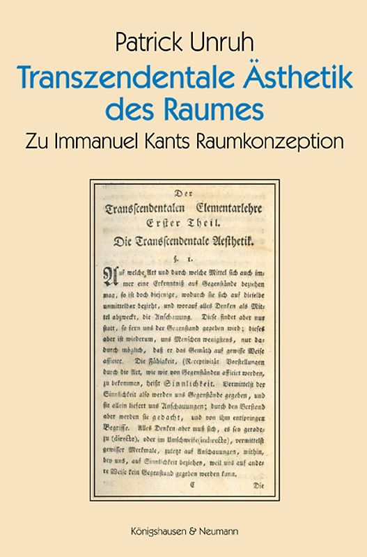 Transzendentale Ästhetik des Raumes