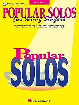 Popular Solos For Young Singers Vce Book/Cd: Noten, CD für Gesang (Singstimme) (Vocal Collection)