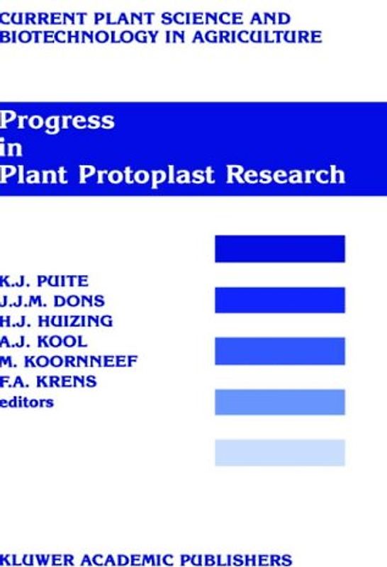 Progress in Plant Protoplast Research