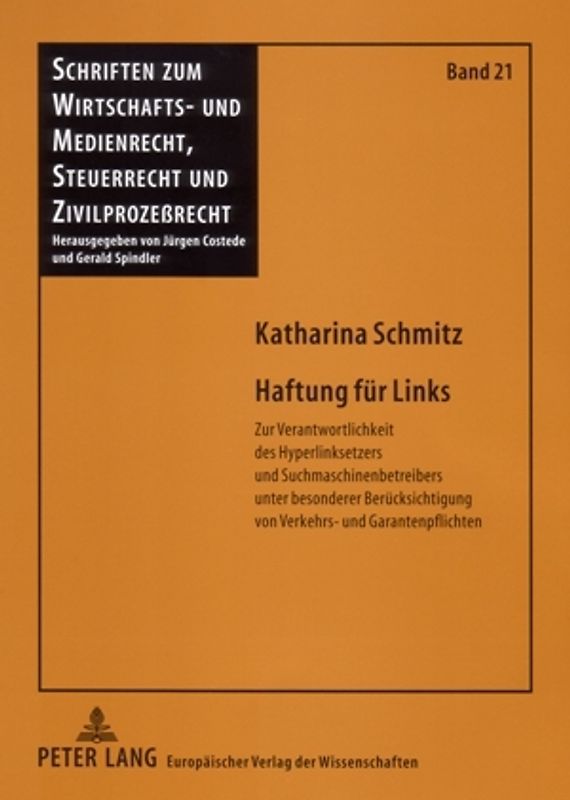 Haftung für Links
