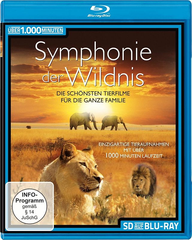Symphonie der Wildnis - Die schönsten Tierfilme für die ganze Familie Blu-ray Disc