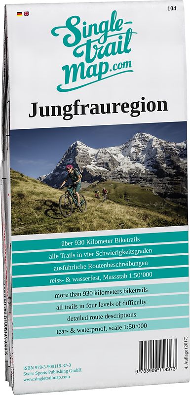 Singletrail Map 104 Jungfrauregion