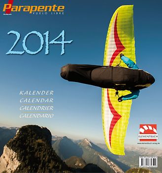 Gleitschirm Kalender Parapente 2014