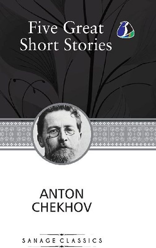 Five Great Short Stories of Anton Chekhov (Deluxe Hardcover Book) - (The Black Monk, The House with the Mezzanine, Gooseberries, The Lady with the Toy Dog & Peasants)