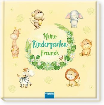 Trötsch Eintragalbum Meine Kindergartenfreunde Dschungeltiere