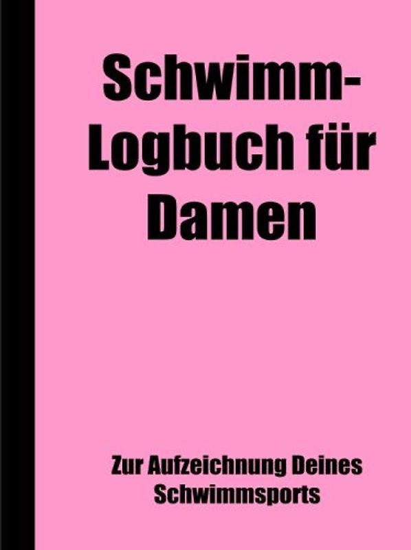 Schwimmlogbuch für Damen