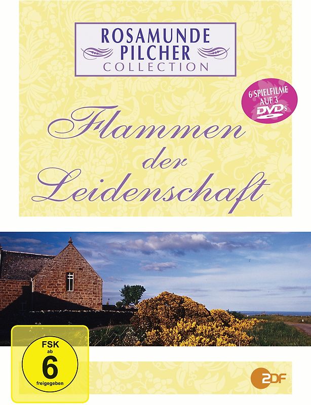 Rosamunde Pilcher Collection IX - Flammen der Leidenschaft (3 DVDs) DVD