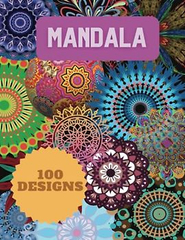 Adult Colouring Book 100 Designs - 200 Pages: Relaxing Designs Flowers, Swirls, Pretty Patterns and Lots More : Colouring Book For Adults