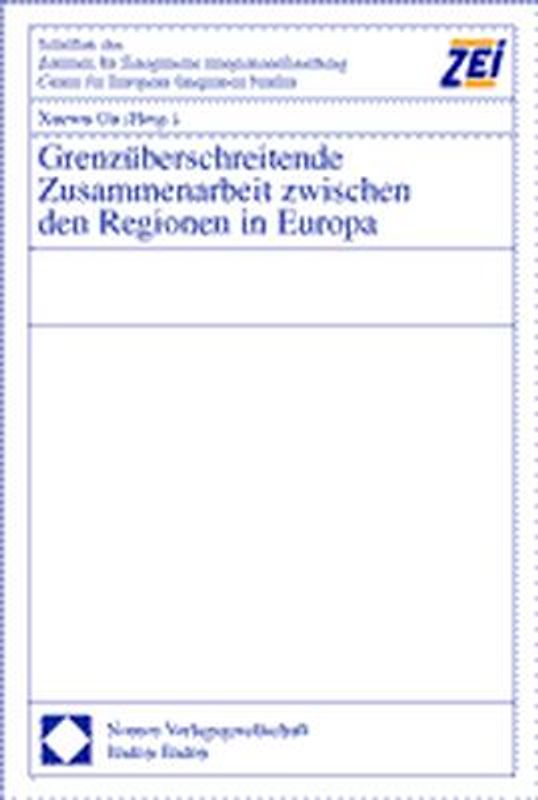 Grenzüberschreitende Zusammenarbeit zwischen den Regionen in Europa