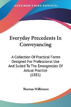 Everyday Precedents In Conveyancing