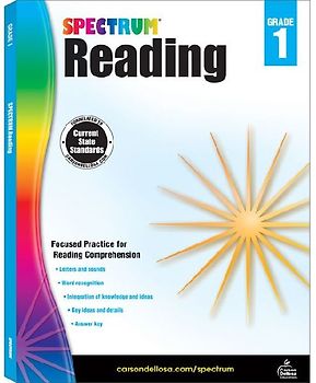 Spectrum Reading Workbook, Grade 1