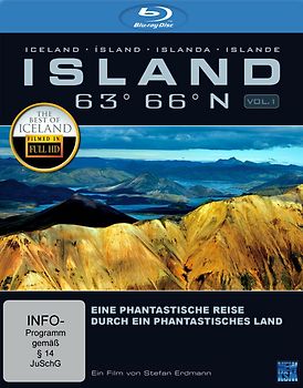 Island 63° 66° N - Eine phantastische Reise durch ein phantastisches Land Blu-ray Disc