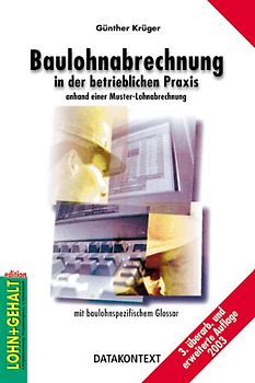 Baulohnabrechnung in der betrieblichen Praxis