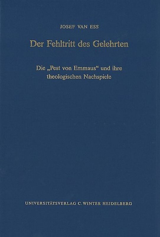 Der Fehltritt des Gelehrten