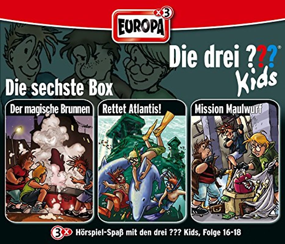 Die Drei ??? Kids - 06/3er Box-Folgen 16-18