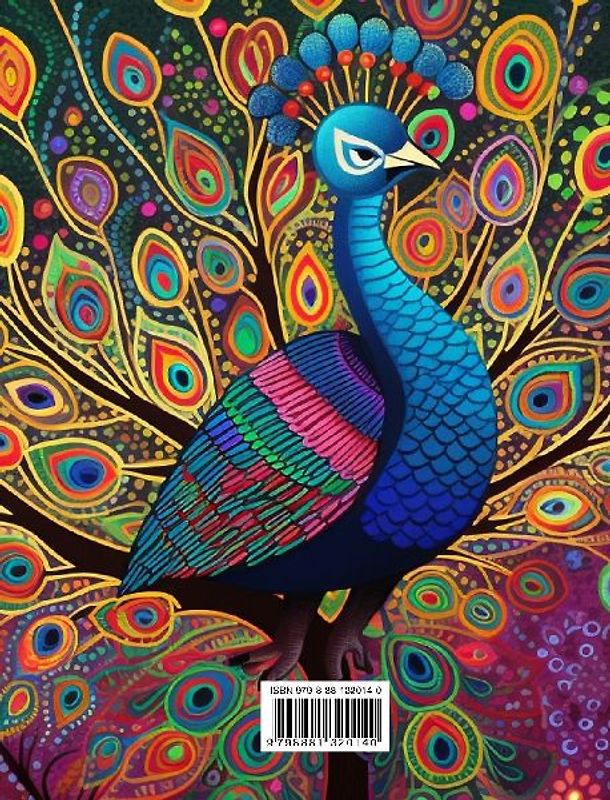 Fågel Mandalas | Målarbok för vuxna | Anti-stress-mönster som uppmuntrar till kreativitet