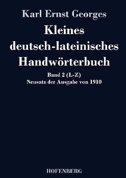 Kleines deutsch-lateinisches Handwörterbuch