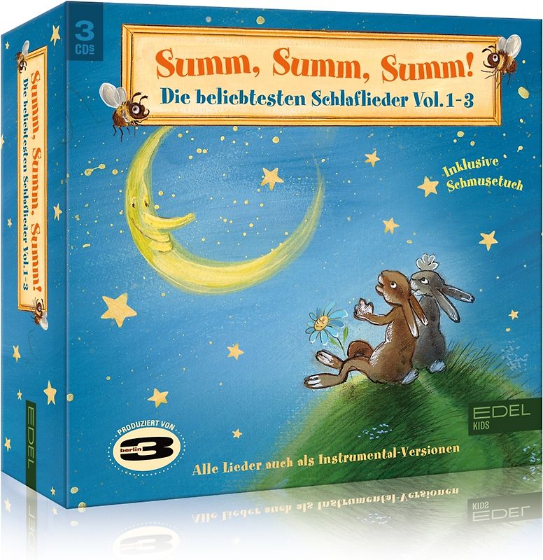 Schlaflieder-Box, Vol. 1-3 inkl. Schmusetuch