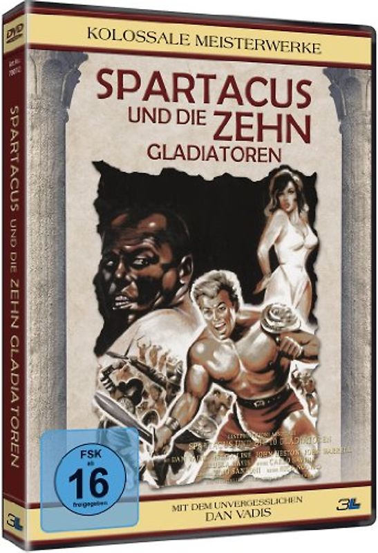 Spartacus und die 10 Gladiatoren DVD