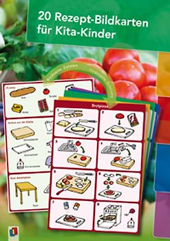 20 Rezept-Bildkarten für Kita-Kinder