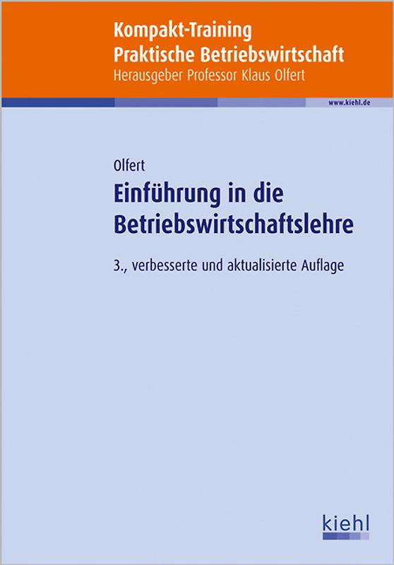 Kompakt-Training Einführung in die Betriebswirtschaftslehre