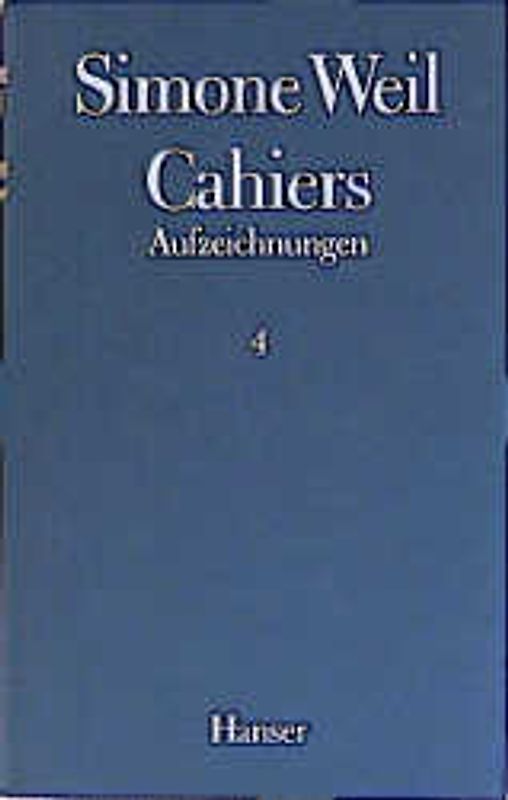 Cahiers 4