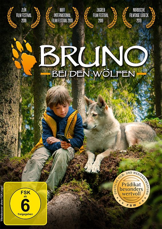 Bruno bei den Wölfen DVD