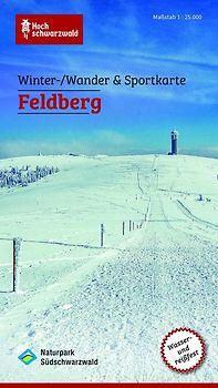 Winter-/ Wander und Sportkarte Feldberg