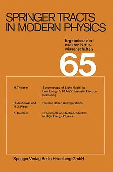 Springer Tracts in Modern Physics