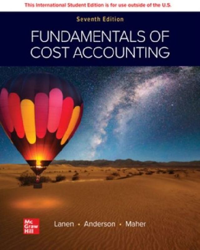 Fundamentals of Cost Accounting ISE