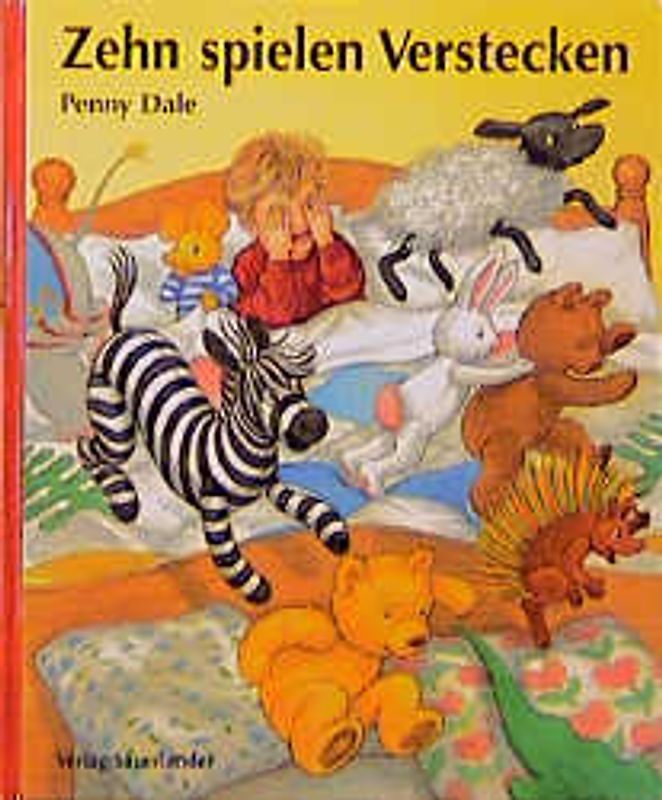 Zehn spielen Verstecken