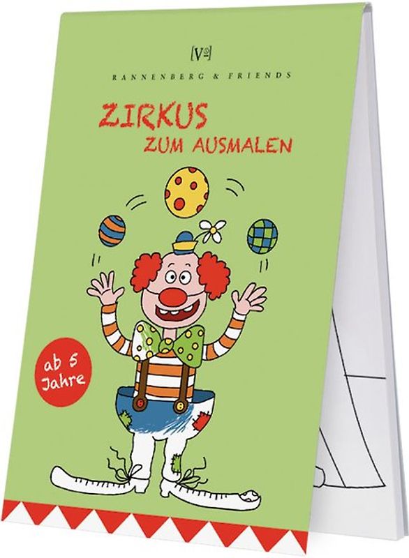 Malblöckchen "Zirkus". Malblöcken