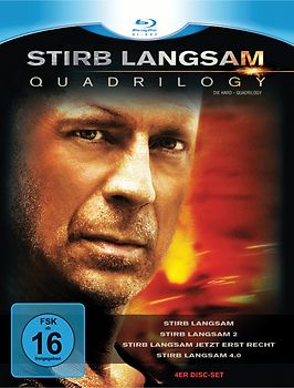 Stirb Langsam Quadrilogy [4 Discs] Blu-ray Disc