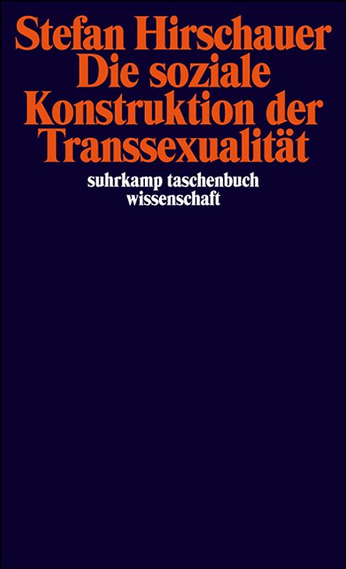 Die soziale Konstruktion der Transsexualität