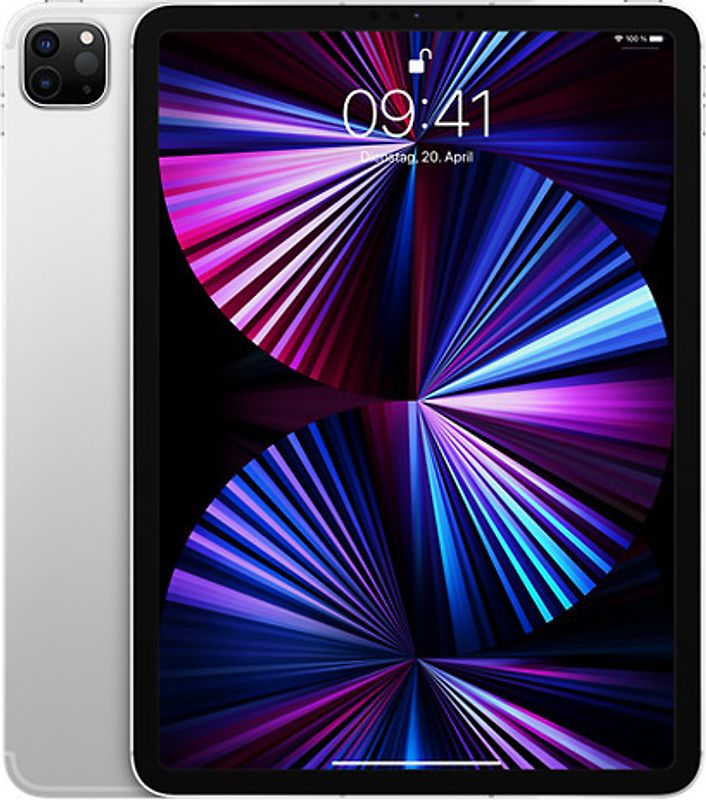 Apple iPad Pro 11" 512 Go [Wifi + Cellular, modèle 2021] argent