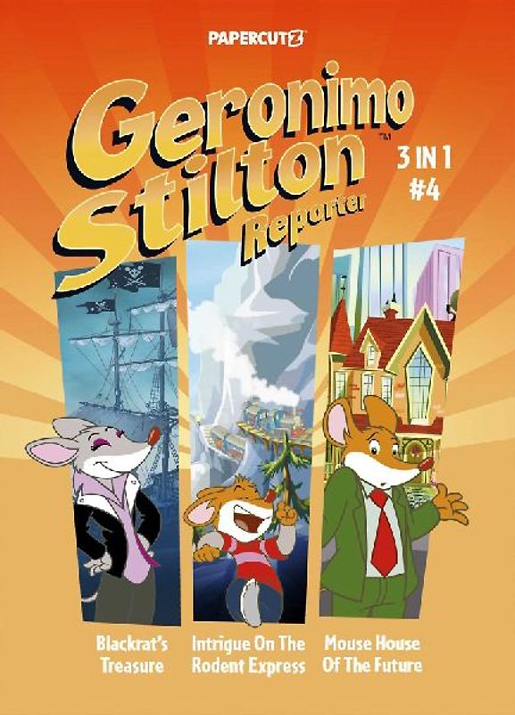 Geronimo Stilton Reporter 3 in 1 Vol. 4