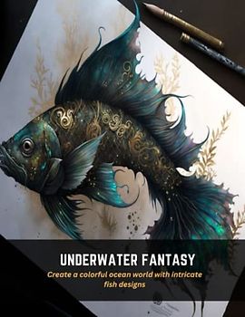 Underwater Fantasy: Create a colorful ocean world with intricate fish designs