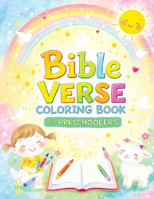 Bible Verse Coloring Book for Preschoolers